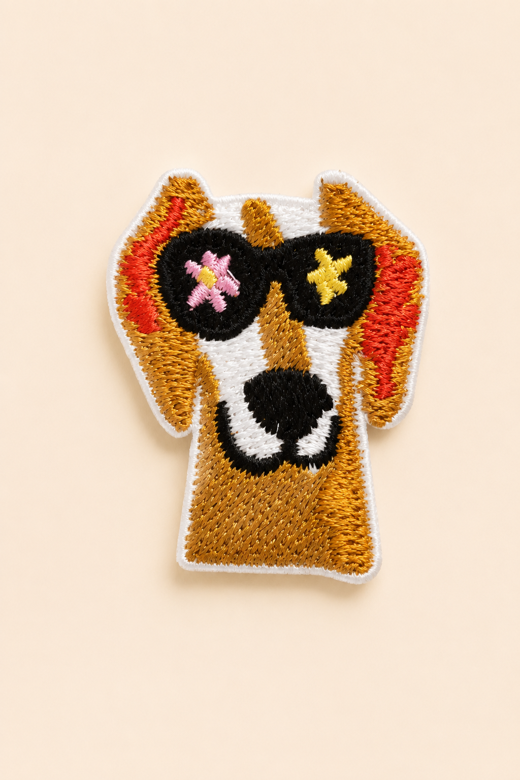 Iron-On Embroidered Patches | DIY Custom Dog Bandana Accessories