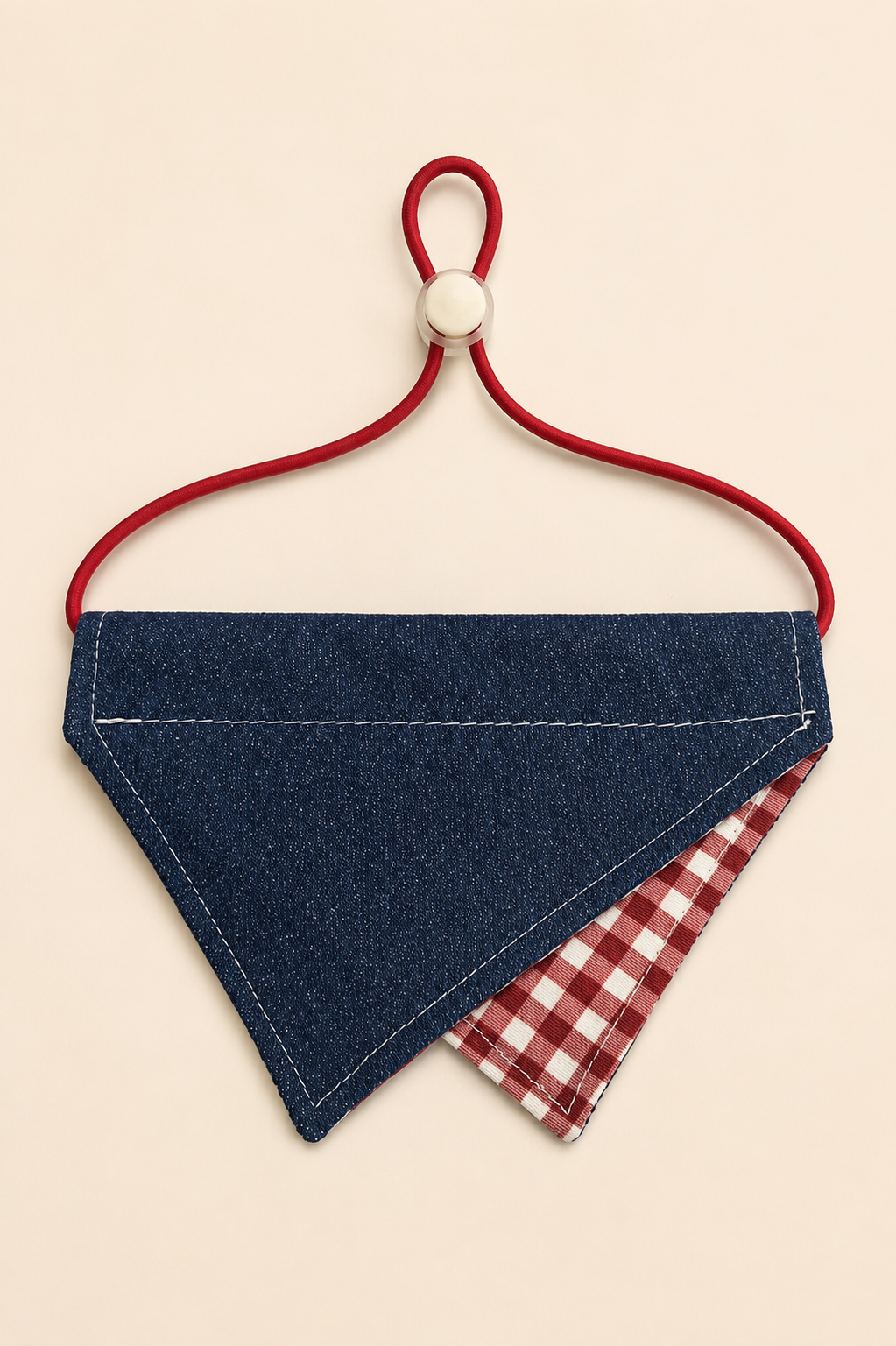 Blank Reversible Dog Bandana | DIY Patch Customizable Pet Scarf